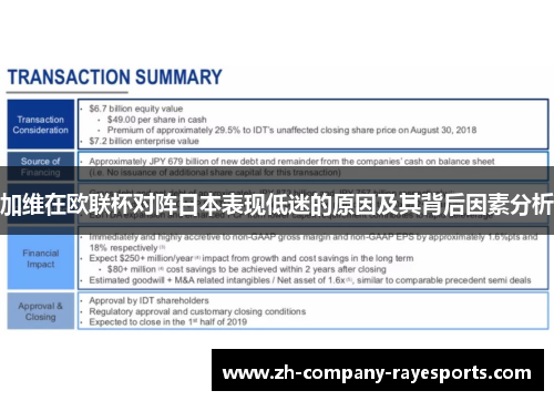 加维在欧联杯对阵日本表现低迷的原因及其背后因素分析